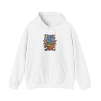 Aztec Turquoise Cactus Desert Landscape Unisex Hoodie