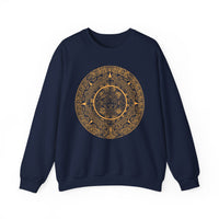 Mayan Calendar Illustration Unisex Sweatshirt