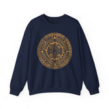 Mayan Calendar Illustration Unisex Sweatshirt