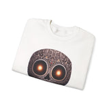 Tribal Glow Chibi Aztec Skull Unisex Sweatshirt