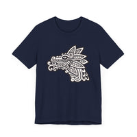 Quetzalcóatl Serpent Head Illustration Unisex T-Shirt