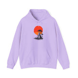 Tikal Sunset Temple Minimalist Art Unisex Hoodie