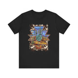 Aztec Turquoise Cactus Desert Landscape Unisex T-Shirt