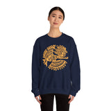 Celestial Mayan Bird Symbol Unisex Sweatshirt