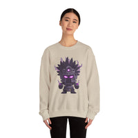 Aztec Shadow Warrior God with Glowing Eyes Unisex Sweatshirt