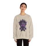 Aztec Shadow Warrior God with Glowing Eyes Unisex Sweatshirt