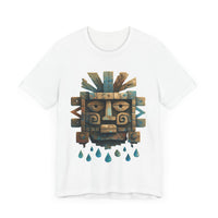 Tlaloc Ancient Rain Mask Glyph Unisex T-Shirt