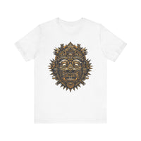 Ancient Aztec Solar Deity Mask Unisex T-Shirt