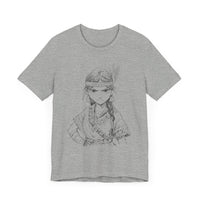 Inca Warrior Girl Fierce Heritage Ink Art Unisex T-Shirt