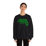 Mesoamerican Chameleon Symbol Unisex Sweatshirt