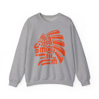 PreColumbian Aztec Head Icon Unisex Sweatshirt