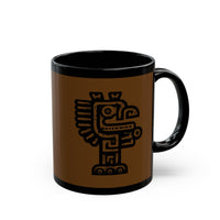 Aztec Glyph Black Mug