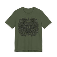 Mythic Mayan God Symbol Unisex T-Shirt