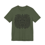 Mythic Mayan God Symbol Unisex T-Shirt