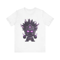 Aztec Shadow Warrior God with Glowing Eyes Unisex T-Shirt