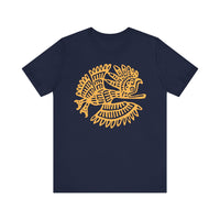 Celestial Mayan Bird Symbol Unisex T-Shirt