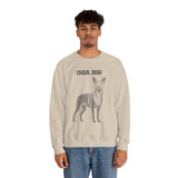 Sacred Inca Dog Illustration Unisex Sweatshirt