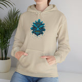 Tlaloc Rain God Tribal Glyph Style Unisex Hoodie