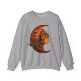 Mama Killa Crescent Headdress Inca Style Unisex Sweatshirt