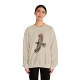 Inca Condor Tribal Markings Unisex Sweatshirt