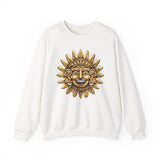 Pixel Art Inca Sun God 8-Bit Retro Style Unisex Sweatshirt