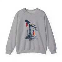 Cuzco Steps Heritage Minimalist Art Unisex Sweatshirt