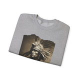 Vintage Inca Warrior Sepia Portrait Unisex Sweatshirt
