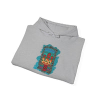 Glitter Serape Cactus on Leopard Burst Illustration Unisex Hoodie