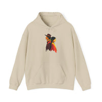 Cultural Heritage Native Portrait Design Unisex Hoodie