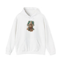 Maya Warrior Watercolor Portrait Unisex Hoodie