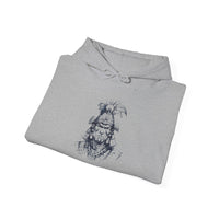 Fierce Inca Warrior Ink Illustration Unisex Hoodie