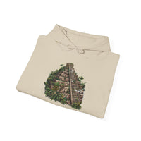 Mayan Jungle Pyramid Ruins Graphic Unisex Hoodie