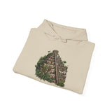 Mayan Jungle Pyramid Ruins Graphic Unisex Hoodie