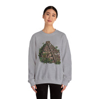 Mayan Jungle Pyramid Ruins Graphic Unisex Sweatshirt