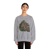 Mayan Jungle Pyramid Ruins Graphic Unisex Sweatshirt