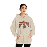 Fiesta Thunderbird Serape Illustration Unisex Hoodie