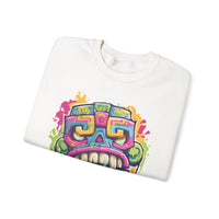 Graffiti Mayan Skull Cartoon Style Unisex Sweatshirt