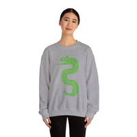 Jade Snake Spiral Unisex Sweatshirt