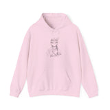 Brave Inca Girl Ink Warrior Portrait Unisex Hoodie