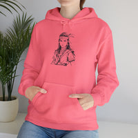 Inca Warrior Woman Fierce Andean Spirit Design Unisex Hoodie