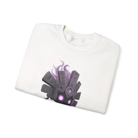 Shadow Aztec God with Glowing Eyes Unisex Sweatshirt