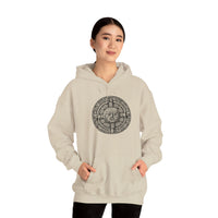 Sacred Aztec Calendar Face Unisex Hoodie