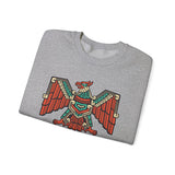 Aztec Solar Eagle Emblem Illustration Unisex Sweatshirt