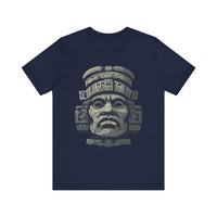 Mayan Sacred Head Stone Unisex T-Shirt
