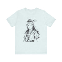 Inca Warrior Woman Fierce Andean Spirit Design Unisex T-Shirt