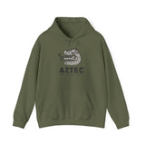 Modern Quetzalcóatl Serpent Head Logo Design Unisex Hoodie