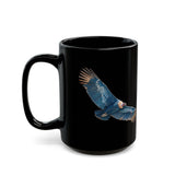 Inca Andean Condor in Flight Black Mug