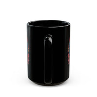 Aztec Skull of Eternity Illustration Black Mug