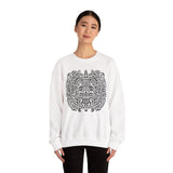 Mythic Mayan God Symbol Unisex Sweatshirt