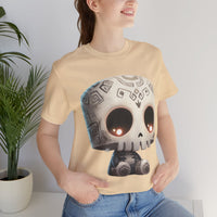 Adorable Tribal Aztec Skull Glow Unisex T-Shirt
